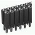 Fischer Elektronik. Conn Socket Strip SKT 14 POS 2.54mm Press Fit ST Top Entry Thru-Hole - BLP 2 14