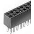 Fischer Elektronik. Conn Socket Strip F 50 POS 1.27mm Solder ST Thru-Hole - BLR 2 050 Z