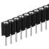 Fischer Elektronik. Conn Socket Strip SKT 6 POS 2mm Solder ST Top Entry Thru-Hole - BLY 1 06