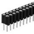 Fischer Elektronik. Conn Socket Strip F 6 POS 2mm Solder ST Top Entry Thru-Hole - BLY 2 06