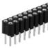 Fischer Elektronik. Conn Socket Strip F 40 POS 2mm Solder ST Thru-Hole - BLY 2 40