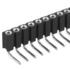 Fischer Elektronik. Conn Socket Strip F 5 POS 2mm Solder RA Side Entry Thru-Hole - BLY 3 05