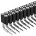 Fischer Elektronik. Conn Socket Strip SKT 10 POS 2mm Solder RA Side Entry Thru-Hole - BLY 4 10