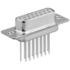 Fischer Elektronik. Conn D-Subminiature F 15 POS Solder ST Thru-Hole 9 Terminal 1 Port - DB 15 WW 3