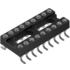 Fischer Elektronik. Conn DIP Socket SKT 28 POS Solder ST SMD - DIL 28 SMD M