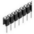 Fischer Elektronik. Conn Socket Strip F 5 POS 2.54mm Solder ST Top Entry Thru-Hole - MK 21 05