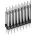 Fischer Elektronik. Conn Unshrouded Header M 20 POS 2.54mm Solder ST Top Entry Thru-Hole - MK 214 X 2 20 G