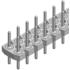 Fischer Elektronik. Conn Unshrouded Header HDR 40 POS 2.54mm Solder ST Thru-Hole - MK LP 241 40 Z