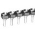Fischer Elektronik. Conn Socket Strip F 4 POS 2.54mm Solder ST Thru-Hole - MK LP 018 04 G