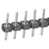 Fischer Elektronik. Conn Unshrouded Header HDR 50 POS Solder ST Thru-Hole - MK LP 41 50 G