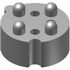 Fischer Elektronik. Thrml Mgmt Access Mounting Pad Polyamide 6 - MS 183 35