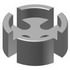 Fischer Elektronik. Thrml Mgmt Access Mounting Pad Polyamide 6 - MS 184 25