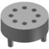 Fischer Elektronik. Mounting pads for semiconductor-design TO 5, 8 contacts - MS 58 5
