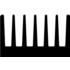 Fischer Elektronik. Extruded Heat Sinks - SK 100 150 AL