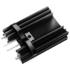 Fischer Elektronik. Heat Sink Passive TO-220 Vertical Thru-Hole 11K/W Black Anodized - SK 104 38,1 STCB