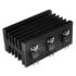 Fischer Elektronik. Heat Sink Passive Extruded Screw Mount Aluminum 5.1K/W Black Anodized - SK 112 50 SA