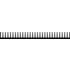 Fischer Elektronik. Heat Sink Passive Extruded Adhesive Aluminum 1.8K/W Black Anodized - SK 113 100 SA