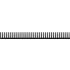 Fischer Elektronik. Heat Sink Passive Extruded Adhesive Aluminum 1.2K/W Black Anodized - SK 118 100 AL