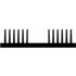 Fischer Elektronik. Standard Extruded Heat Sinks - SK 124 100 SA
