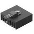 Fischer Elektronik. Heat Sink Passive TO-218/TO-220/TO-247/TO-248 Thru-Hole 6.5K/W Black Anodized - SK 126 37,5 TO 220