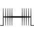 Fischer Elektronik. Heat Sink Passive TO-3 Extruded Thru-Hole Aluminum 1.75K/W Black Anodized - SK 34 1000 AL
