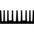 Fischer Elektronik. Extruded Heat Sinks - SK 406 1000 AL