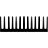 Fischer Elektronik. Extruded Heat Sinks - SK 407 1000 AL
