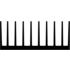 Fischer Elektronik. Standard Extruded Heat Sink - SK 408 75 SA