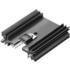 Fischer Elektronik. Heat Sink Passive TO-220/TO-3P Extruded Thru-Hole 5.6K/W Black Anodized - SK 409 63,5 STIS