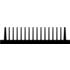Fischer Elektronik. Heat Sink Passive Extruded Adhesive Aluminum - SK 413 1000 AL