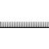 Fischer Elektronik. Heat Sink Passive Extruded Panel Mount Aluminum 1.65K/W Black Anodized - SK 42 200 SA