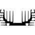 Fischer Elektronik. Heat Sink Extruded HEATSINKS - SK 432 100 AL