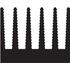 Fischer Elektronik. Extruded Heatsink With Solder Pins - SK 434 1000 AL