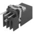 Fischer Elektronik. Heat Sink Passive TO-218 Extruded Thru-Hole 24K/W Black Anodized - SK 437 25 STC
