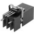Fischer Elektronik. Heat Sink Passive TO-218/TO-220/TO-247/TO-248 Vertical Thru-Hole 24K/W Black Anodized - SK 437 25 STC 2