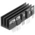 Fischer Elektronik. Heat Sink Passive TO-218/TO-220/TO-247/TO-3P Extruded Thru-Hole Aluminum 4.3K/W Black Anodized - SK 452 100 10 X M3