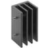 Fischer Elektronik. Heat Sink Passive TO-220/SOT-32 Vertical Screw Mount Aluminum 8.8K/W Black Anodized - SK 454 40 2 X M3 L