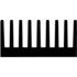 Fischer Elektronik. Profile heatsinks and fluid coolers Standard extruded - SK 464 100 SA
