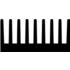 Fischer Elektronik. Extruded Heat Sinks - SK 464 100 AL