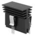 Fischer Elektronik. Extruded heatsinks for lock-in retaining spring - SK 489 75 SA