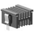 Fischer Elektronik. Heat Sink Passive Vertical Screw Mount Aluminum 5K/W Black Anodized - SK 499 100 AL