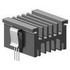 Fischer Elektronik. Heat Sink Passive Extruded Screw Mount Aluminum 5K/W Black Anodized - SK 499 37,5 SA