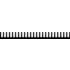 Fischer Elektronik. Heat Sink Passive Extruded Adhesive Aluminum 4.45K/W Black Anodized - SK 546 1000 SA