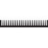 Fischer Elektronik. Heat Sink Passive Extruded Panel Mount Aluminum 0.59K/W Black Anodized - SK 56 200 SA