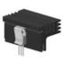 Fischer Elektronik. Heat Sink Passive Extruded Black Anodized - SK 574 25 SA
