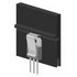 Fischer Elektronik. Heat Sink Passive Vertical Thru-Hole Aluminum 10K/W Black Anodized - SK 575 100 AL