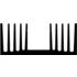 Fischer Elektronik. Extruded Heat Sinks - SK 57 1000 SA