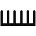 Fischer Elektronik. Standard Extruded Heat Sink - SK 582 50 AL