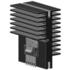 Fischer Elektronik. Heat Sink Passive Extruded Thru-Hole Aluminum 5.7K/W Black Anodized - SK 589 100 SA