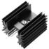 Fischer Elektronik. Heat Sink Passive TO-218/TO-220/TO-247/TO-3P Extruded Screw Mount Aluminum 11K/W Black Anodized - SK 600 25,4 STS